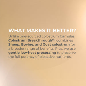 Colostrum Breakthrough