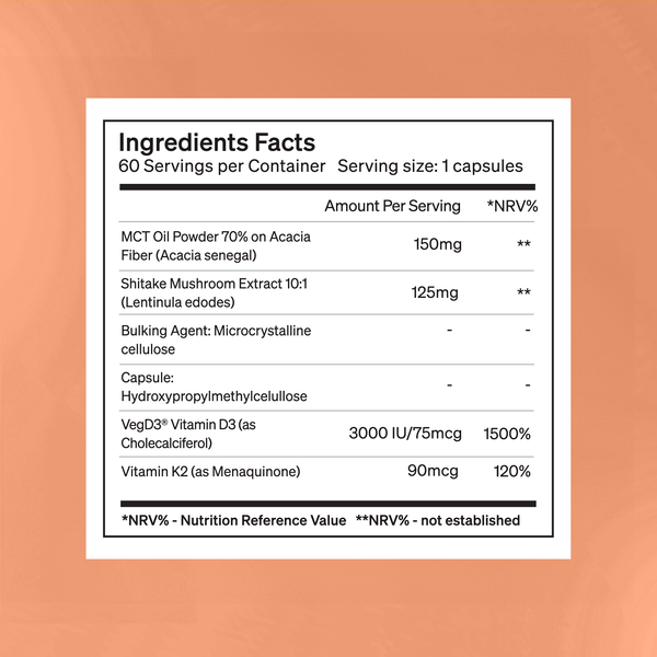 Vitamin D3 + K2 Breakthrough™